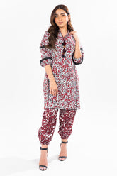 SLR55 - Alkaram Printed Khaddar 2P